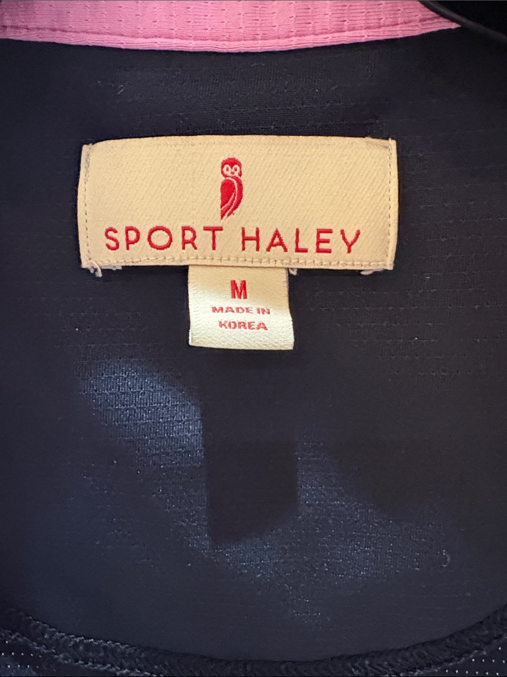 Sport Haley Black, Pink & White Sleeveless Golf Tank - Picture 2 of 3